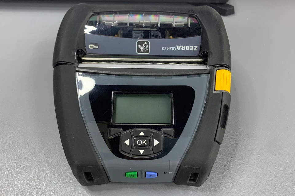 Zebra QLn420 Mobile Thermal Label Printer Bluebooth USB Wi-Fi QN4-AUNABE00-00 A+ - Image 3 of 4