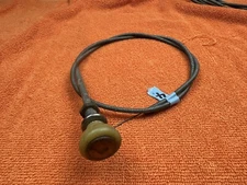 1940’s Vintage 1942-48 CHEVROLET CHOKE C Cable And Knob OLD CHEVY #4