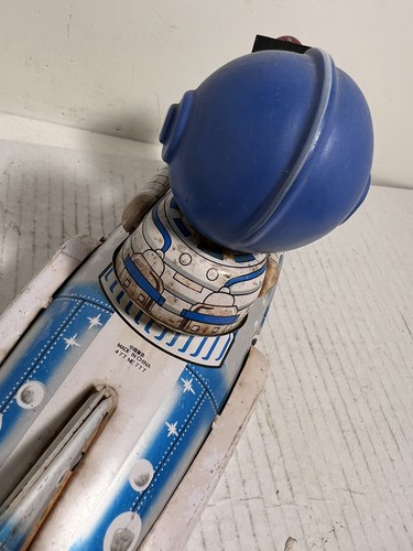 VTG ROCKET SHIP ( 477 ME 777) Red China Universe Televiboat - Rare find IT WORKS - 第 11/14 張圖片