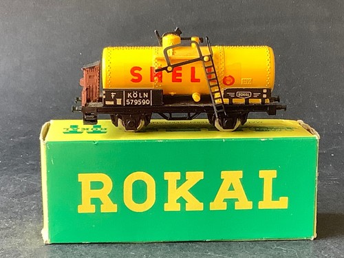 Rokal 00214 TT Kesselwagen + Brh. SHELL 579590 Köln "Kunststoff" (CY297-11R3/5) | Zustand: Gebraucht