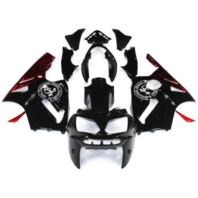 Black Red Fairings For Kawasaki ZX12R Ninja ZX-12R 2002-2006 03 04