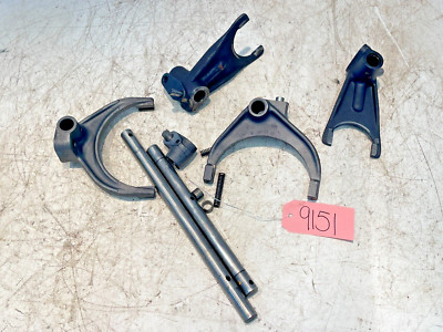 Shift Rails And Forks 1973 International 674 Tractor Transmission Shift Forks Rails & Parts ...