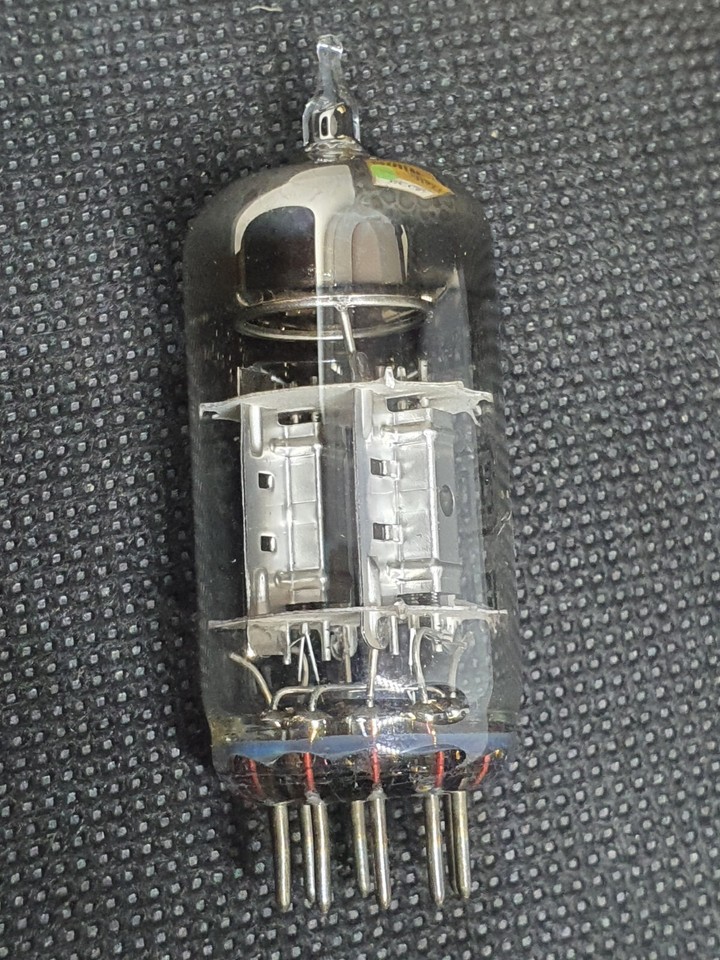 Tube NOS Rare Miniwatt Dario Green Label 12AX7 ECC83 MC2 F0B4 - Testé Fort