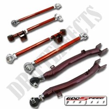 Godspeed Adjustable Rear Lateral Link Settrailing Arm Kit For Forester 1998-02