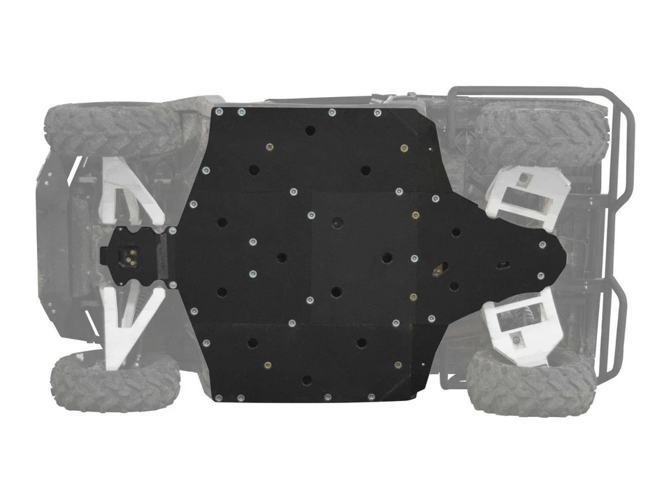 Placa de deslizamiento completa SuperATV Heavy Duty 1/2" ARMW para Polaris Ranger CREW XP 900 Foto 2 de 4