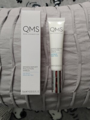 QMS MEDICOSMETICS Epigen Depuff Pollution Shield Eye Serum 15ml / 0.5 Authentic 