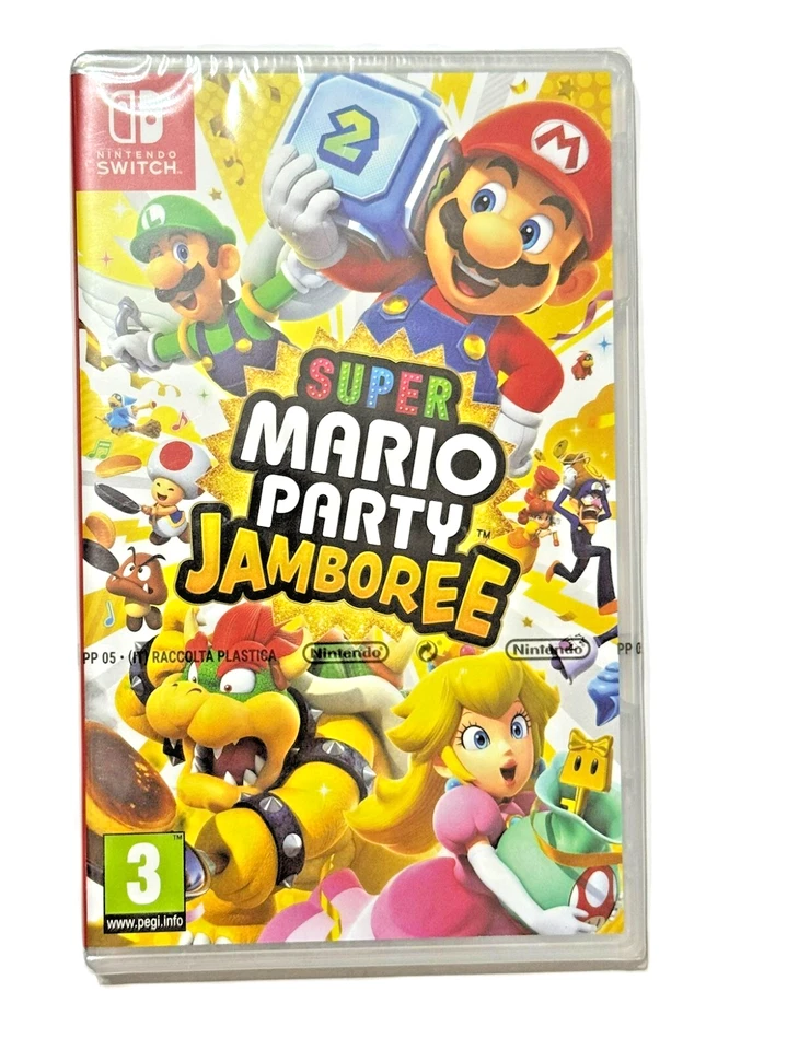 VIDEOGIOCO NINTENDO SWITCH SUPER MARIO PARTY JAMBOREE SCHEDA FISICA SIGILLATO IT