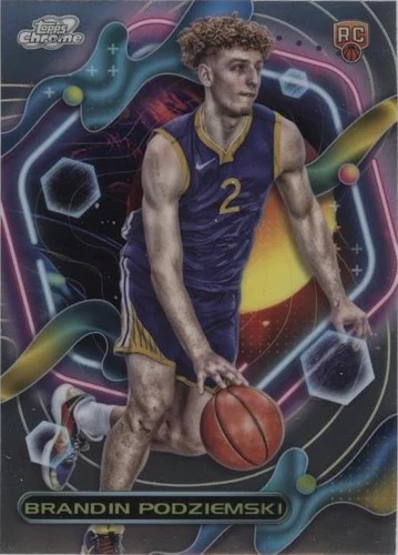 2023-24 Topps Cosmic Chrome - Brandin Podziemski #167