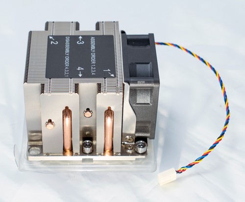 COOLSERVER S82 2U Copper Server CPU Heatsink for Intel LGA 3647 Active Cooling - 第 2/5 張圖片