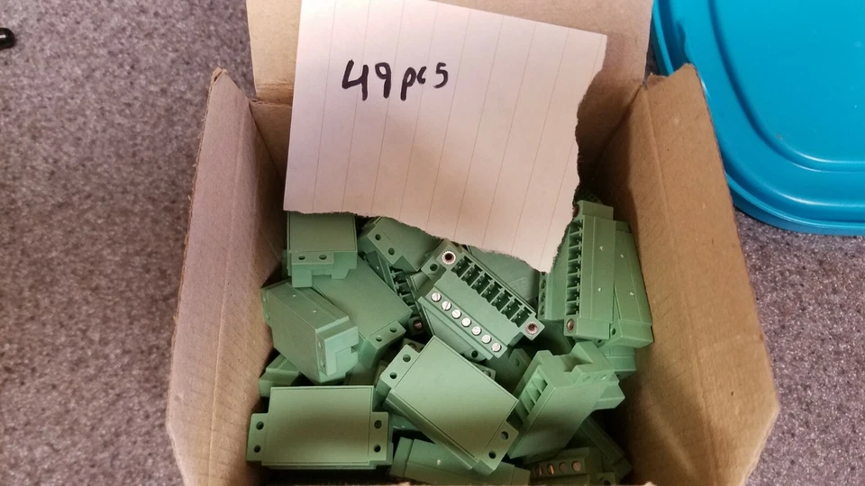 (1 pc) Phoenix Connector 1833072, MCVU 1,5/ 7-GFD-3,81, 7 Position Feed Thru - Image 3 of 4