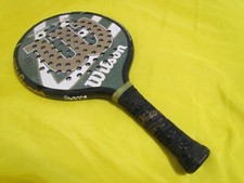 Wilson Surge BLX 370 Grams 4 1/4" 2 Grip Paddle Ball Tennis Racquet Free Ship.