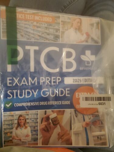 PTCB Exam Prep 2025 Study Guide - PTCB/Drug Reference Guide - NEW!