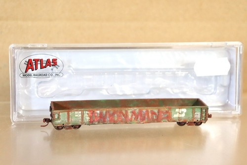 ATLAS 50 001 895 WEATHERED BURLINGTON NORTHERN EVANS 52' GONDOLA CAR 577400 on | Zustand: Used