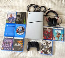 Sony PS5 Digital Edition 1TB 4K Wi‑Fi PAL w/ Controller, Headset & 8 Games
