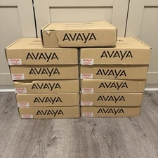 Lot of 11 Avaya 9630 IP Desk Phone VoIP Office Charcoal Gray New