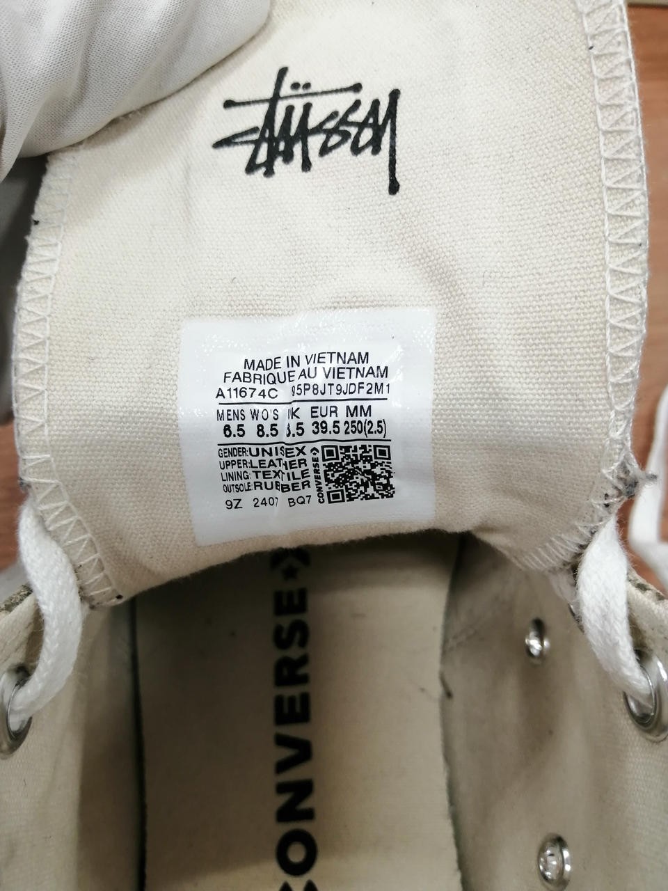CT70 Model Number Python pattern STUSSY CONVERSE - image 8