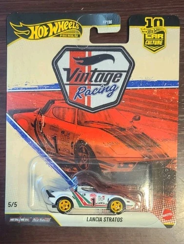 Hot Wheels Premium Vintage Racing 2026 ' Lancia Stratos Ships In A Protector