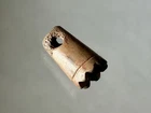AMAZING ANASAZI HOHOKAM MIMBRES EFFIGY ENGRAVED BONE PENDANT BEAD, NEW MEXICO