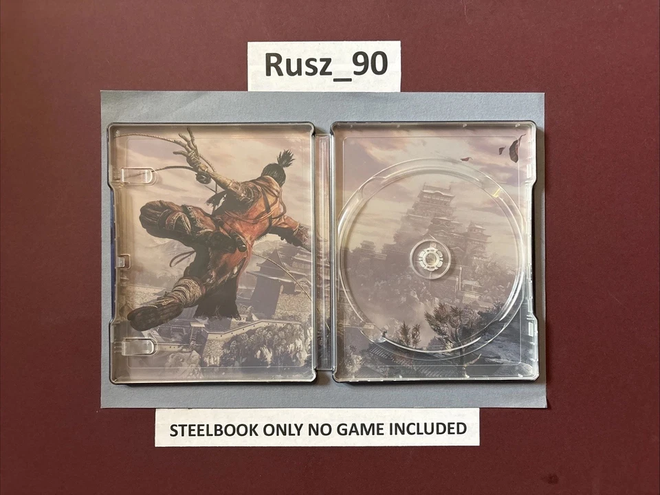 STEELBOOK ONLY Sekiro: Shadows Die Twice Limited Edition PS4/Xbox One VG COND - Image 2 of 4