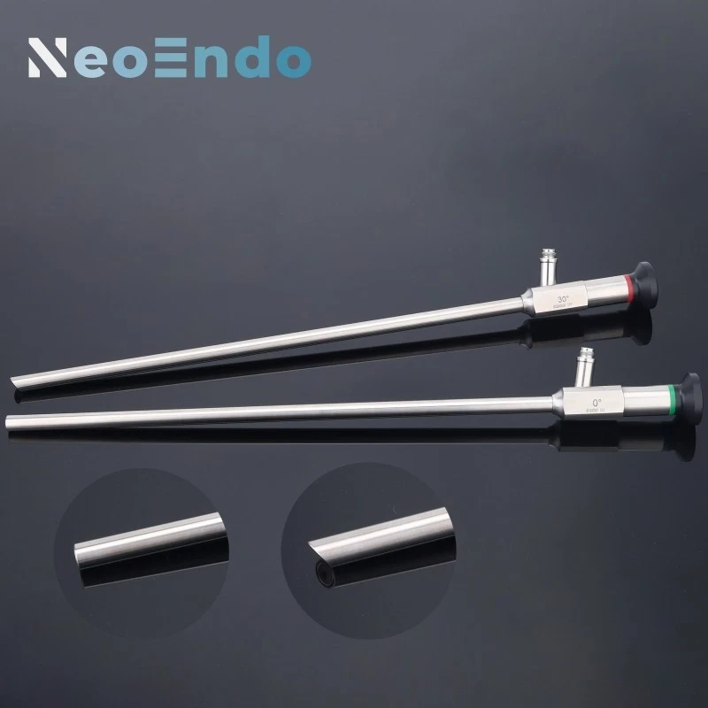 医用刚性腹腔镜 10 毫米 330 毫米 0/30 度腹腔镜内窥镜镜头 — 第 3/4 张图片