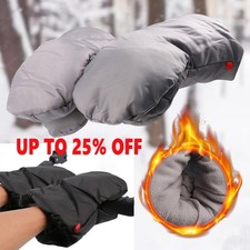 Baby Pram Stroller Warmer Gloves Pushchair Buggy Hand Winter Muff Waterproof UK