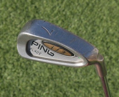 Ping i3 Blade 7 Iron Green Dot True Temper Steel Stiff Shaft Right Hand RH Golf