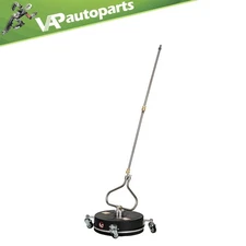 13.7" High Pressure Washer Surface Cleaner Stainless Steel 4000 PSI