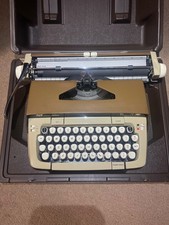 Vintage Smith-Corona NOS Galxie Twelve Portable Typwriter w/ Case Legal Edition thumbnail