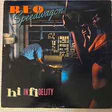Reo Speedwagon Hi Infidelity Lp Epic 1980 12 Black Vinyl Stereo Fe 36844 Reo Speedwagon Hi Infidelity Lp Epic 1980 12 Black Vinyl Stereo Fe 36844