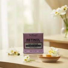 Retinol Replenish | Delfanti Day Cream with Dead Sea Salts 1.7 fl oz
