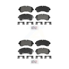 AmeriBRAKES KNF-101950 Brake Pad Sets 4-Wheel Set Front & Rear for W42 Workhorse