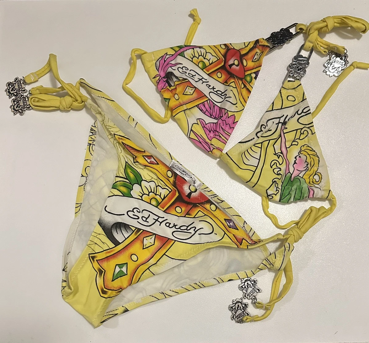 Ed Hardy Regular Size S Bikini Swimwear for Women for sale | eBay