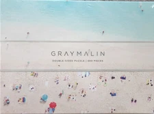 Gray Malin Galison NEW SEALED 500 Piece Double-Sided Beach Scene Jigsaw Puzzle