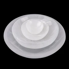 Selenite Bowl, Crystal Holder,  Cleansing, Protection, Healing Crystal Gift
