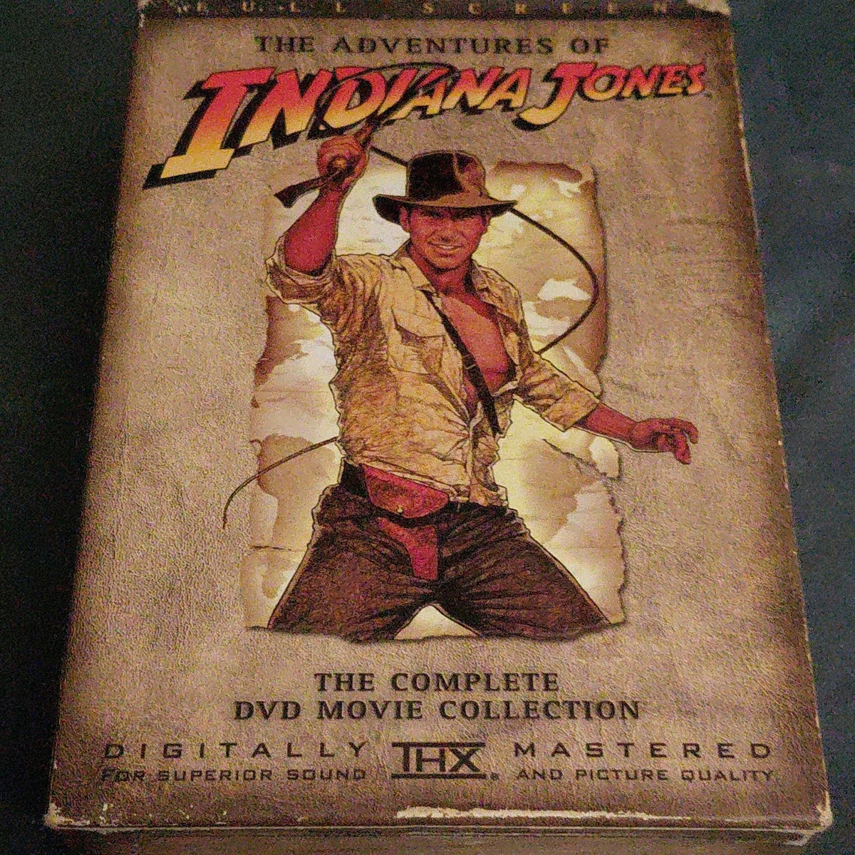 Indiana Jones Complete Series Box Set DVDs & Blu-ray Discs for