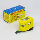 Matchbox - 43 Pony Trailer & F Box - Regular Wheels Boxed Lesney