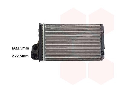 VAN Wezel WäRmetauscher, Innenraumheizung FüR CitroËN-image