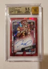 2024 Topps Cosmic Chrome Rookies Jayden Daniels #196 Red Flare Refractor /5 (RC)