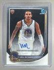 Will Richard 2025 Bowman #BCA-WI Chrome Auto Rookie RC