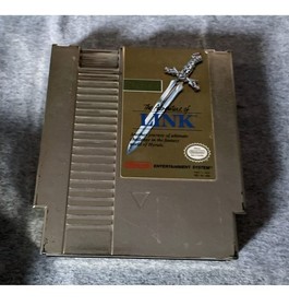 🚨🚨Vintage Zelda II: The Adventure of Link Gold Nintendo Entertainment 1988 NES
