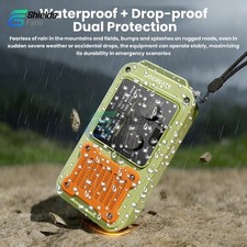 Multi-Function Emergency Radio AM/FM/WB Full-Band Portable Radio Solar Type-C