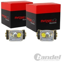 2X Metzger Radbremszylinder Hinten Passend FÜR Hyundai Accent Atos Getz