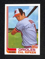 1982 Topps Traded Cal Ripken Rookie #98T ! CENTERED ! CLEAN !