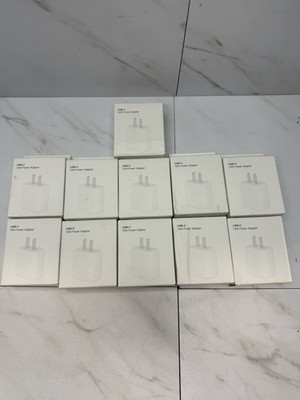 Lot of 11 18W USB C Type C Power Adapter