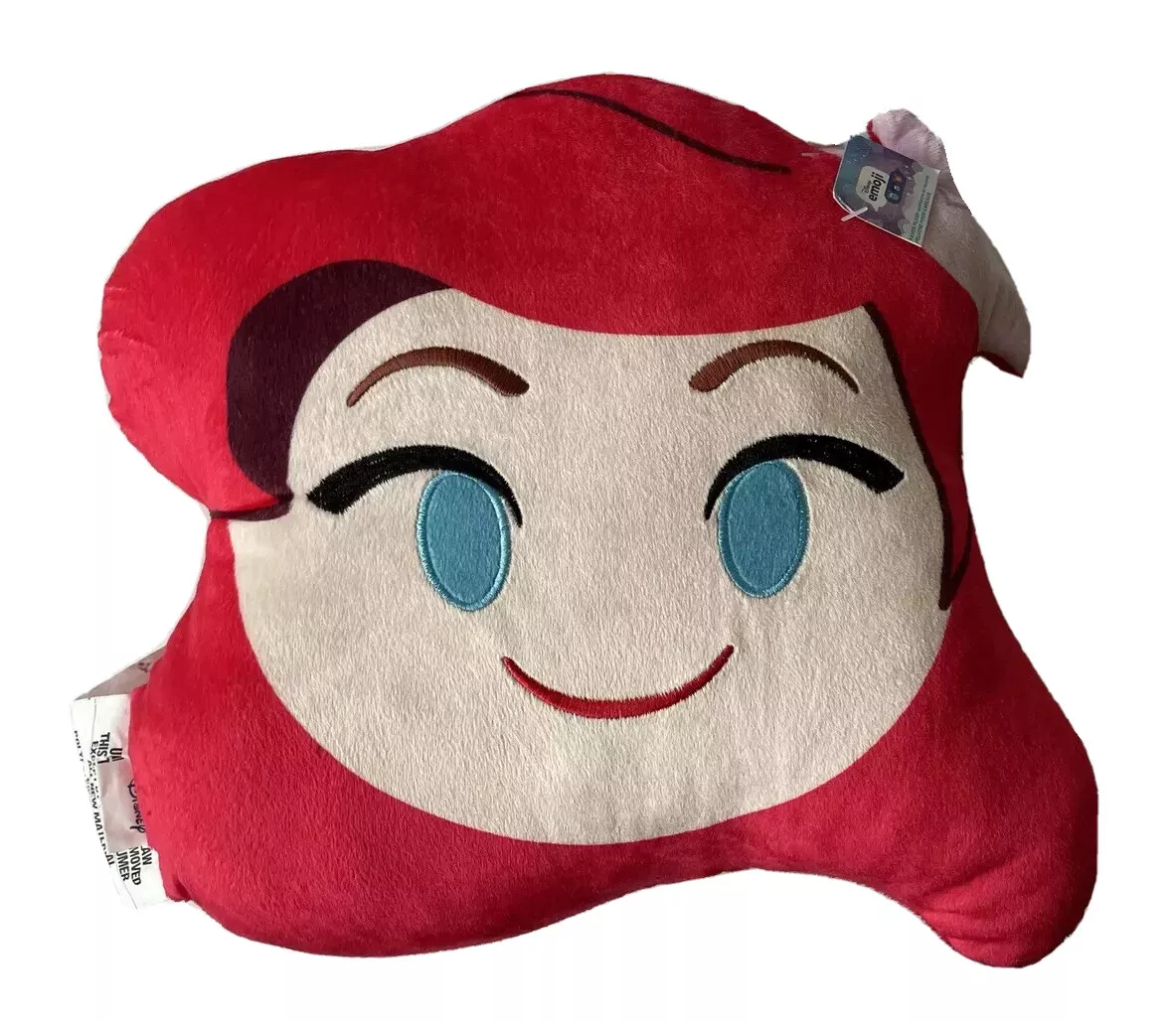 Disney The Little Mermaid Emoji Blitz Plush Pillow Princess Ariel