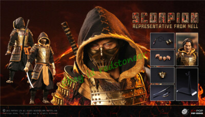 モータルコンバット PopToys EX049 スコーピオン 1/6 フィギュア POPTOYS EX049 1/6 Mortal Kombat Hellraiser Scorpion 12