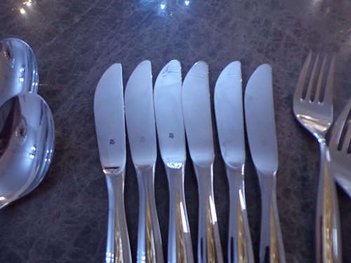 WMF Modell Palma / Capri Gold Cromargan Tafelbesteck 6 Personen 24 Teile TOP - Bild 3 von 7