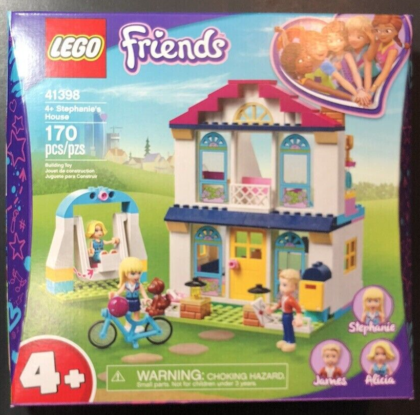 Lego Friends Stephanie's House 41398 Building Kit 170 Pcs Retired