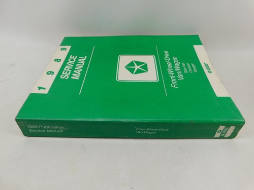 1989 DODGE RAM VAN WAGON FWD Service Repair Shop Manual FWD OEM FACTORY 89 - Picture 3 of 5