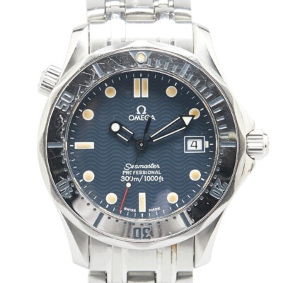 Omega Seamaster Quartz Reverse 1998 Omega Seamaster 300M Quartz